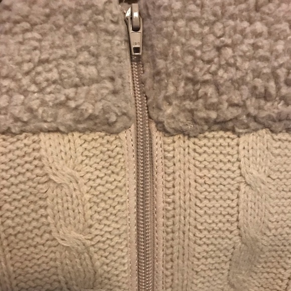 Faded Glory Cream Wedge Sweater Boots Size 8 VGC - Picture 3 of 7